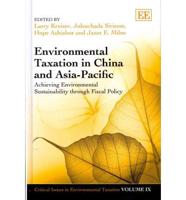 Environmental Taxation in China and Asia-Pacific