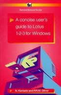 A Concise User's Guide to Lotus 1-2-3 for Windows