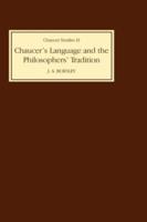 Chaucer's Language and the Philosophers' Tradition