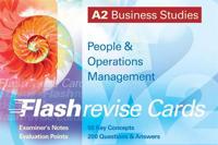 A2 Business Studies: People & Operations Management FlashRevise Cards