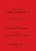 Papers in Italian Archaeology 4 Pt.3 Patterns in Protohistory