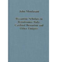 Byzantine Scholars in Renaissance Italy