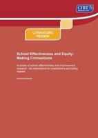 School Effectiveness and Equity
