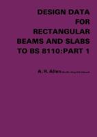 Design Data for Rectangular Beams and Slabs to BS 8110: Part 1