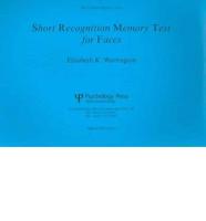 Short Recognition Memory Test for Faces