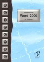 Introduction to Word 2000 for Windows