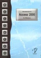 Introduction to Access 2000 for Windows