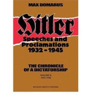 Hitler: Speeches and Proclamations 1932-1945. Vol II