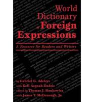 World Dictionary of Foreign Expressions