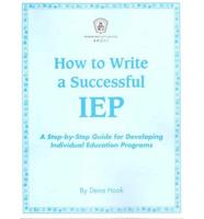 How to Write a Successful IEP