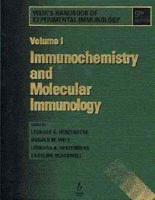 Weir's Handbook of Experimental Immunology