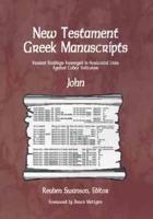 New Testament Greek Manuscripts John