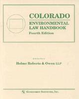 Colorado Environmental Law Handbook