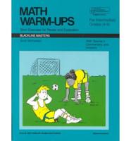 Math Warm-Ups