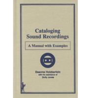 Cataloging Sound Recordings