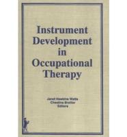 Instrument Development in Occupational Therapy