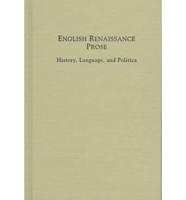 English Renaissance Prose