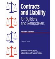 Contracts and Liability for Builders and Remodelers