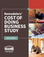 Remodelers Cost of Doing Business Study