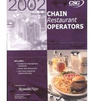 Directory of Chain Restaurant Operators 2002