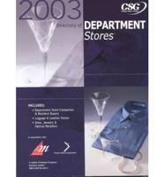 Directory of Department Stores 2003