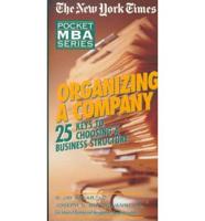 Organizing a Company