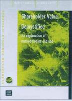 Shareholder Value Demystified