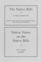 The Native Bills (1935) & Native Views on the Native Bills (1935) Book 8