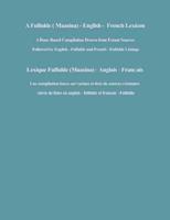 A Fulfulde (Maasina)-English-French Lexicon