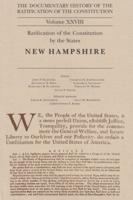 The Documentary History of the Ratification of the Constitution, Volume 28