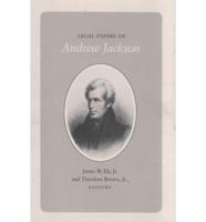 Legal Papers of Andrew Jackson