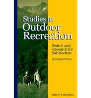 Studies in Outdoor Recreation