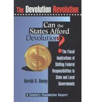 Can the States Afford Devolution?