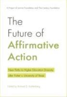 The Future of Affirmative Action