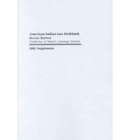 Supplement to the American Indian Law Deskbook