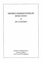 2005 Supplement to Vranesh's Colorado Water Law