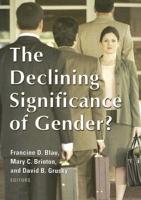 The Declining Significance of Gender?