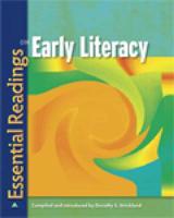 Essential Readings on Early Literacy