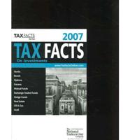 Tax facts on investments, 2007