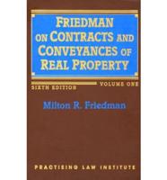 Contracts and Conveyances of Real Property