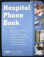 Hospital phone book, 2007-08 ed.