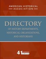 41st Directory of History Depts. 15-16