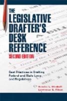 Legislative Drafter's Desk Reference