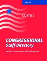 Congressional Staff Directory Spring 2009