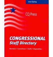 2010 Congressional Staff Directory/Spring 87E