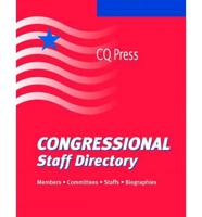 2011 Congressional Staff Directory/Summer 91E