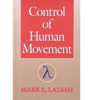Control of Human Movement
