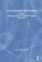 Evolutionary Economics: V. 1