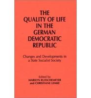 The Quality of Life in the German Democratic Republic