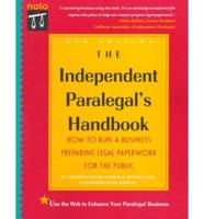 The Independent Paralegal's Handbook